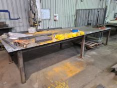 Heavy Duty Steel Fabricators Work Bench, approx. 5