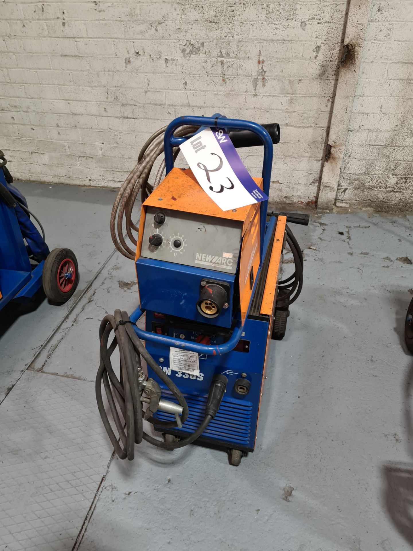 Newarc RM33OS Mig Welding Set, with WFU-4R wire fe