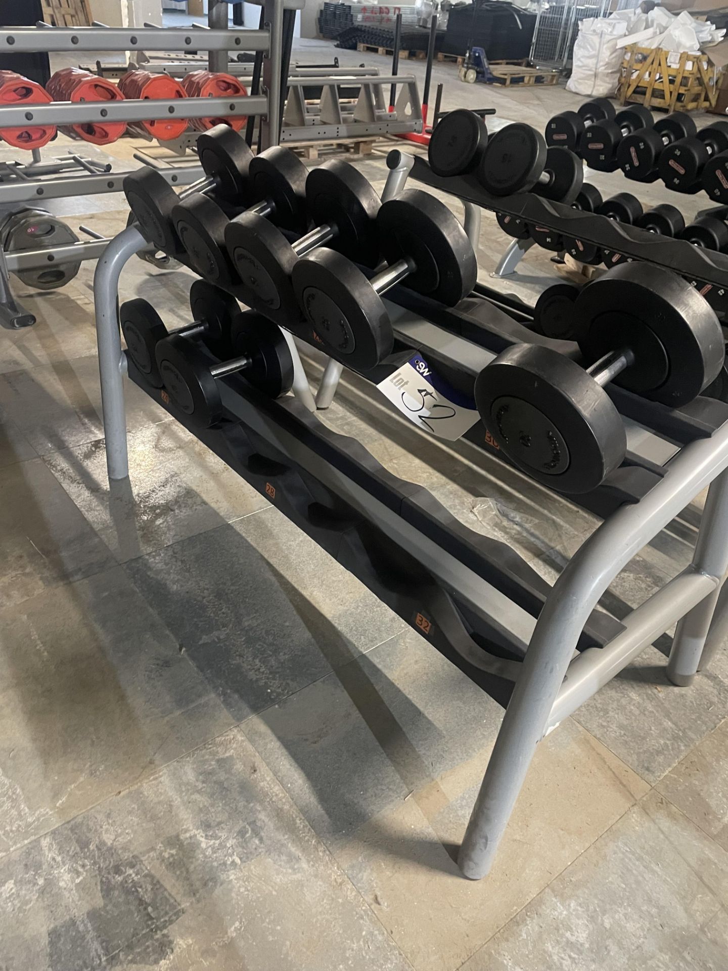 12 Section Dumbbell Stand - Image 2 of 3