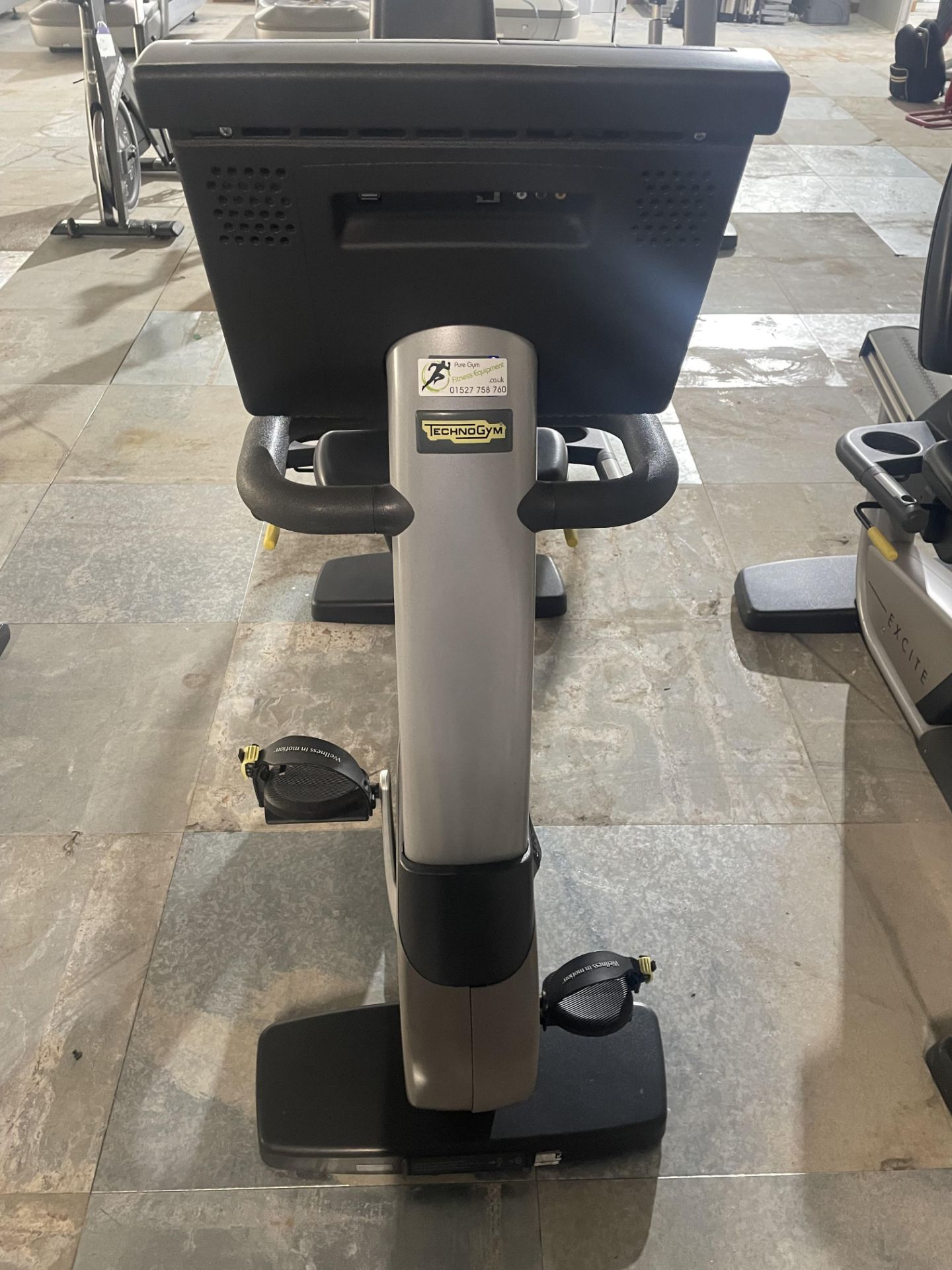 Technogym Excite Recumbent Exercise Bike - Image 6 of 7