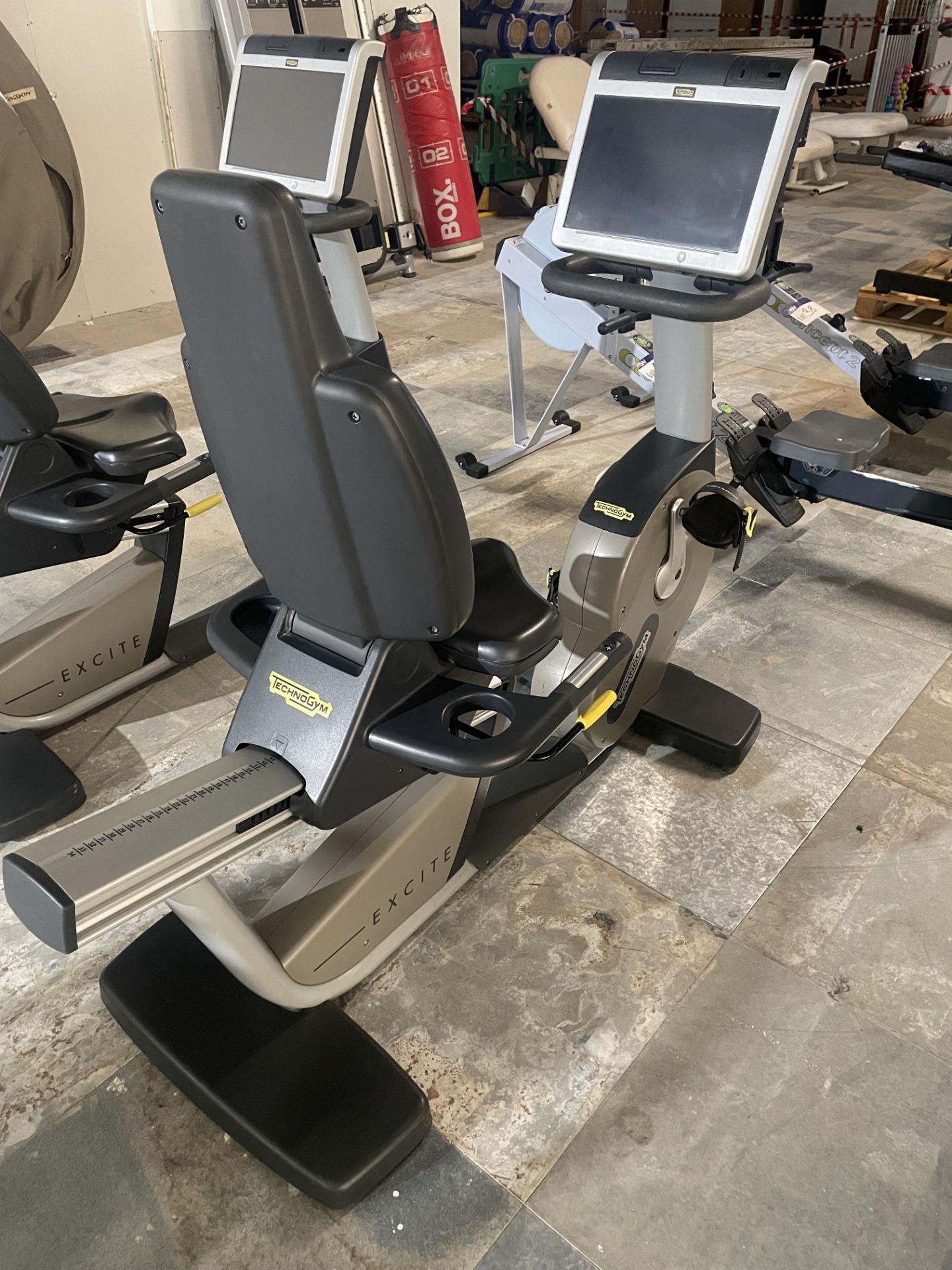 Technogym Excite Recumbent Exercise Bike - Image 3 of 7