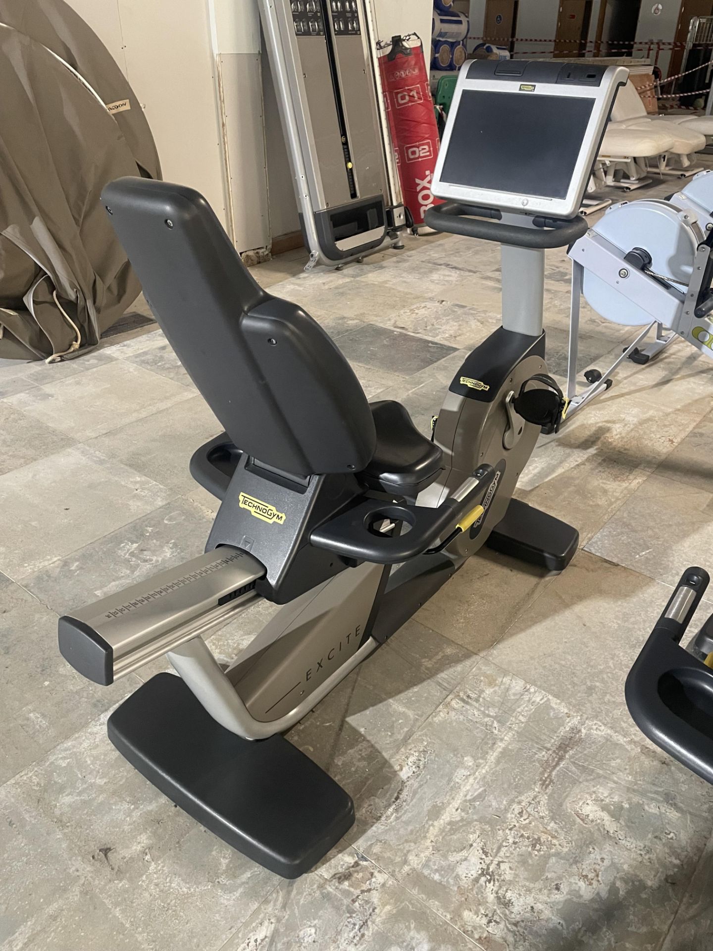 Technogym Excite Recumbent Exercise Bike - Image 4 of 8