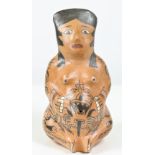 Pre-Columbian Style Nazca Terracotta Female Figure