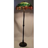Dragonfly Stained Glass Floor Lamp