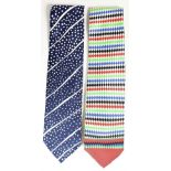 (2) Vintage Gianni Versace Ties