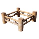 Square Bamboo Coffee Table