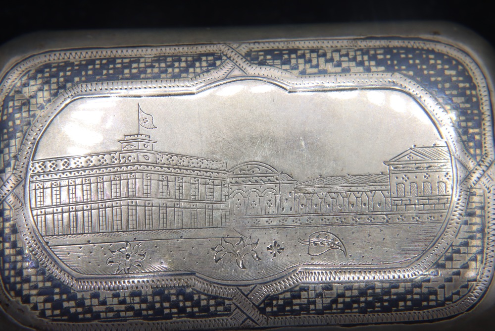 Russian Pre-Revolution Nielo Silver Box "84" - Image 5 of 12