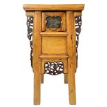 Chinese Carved Elm Table