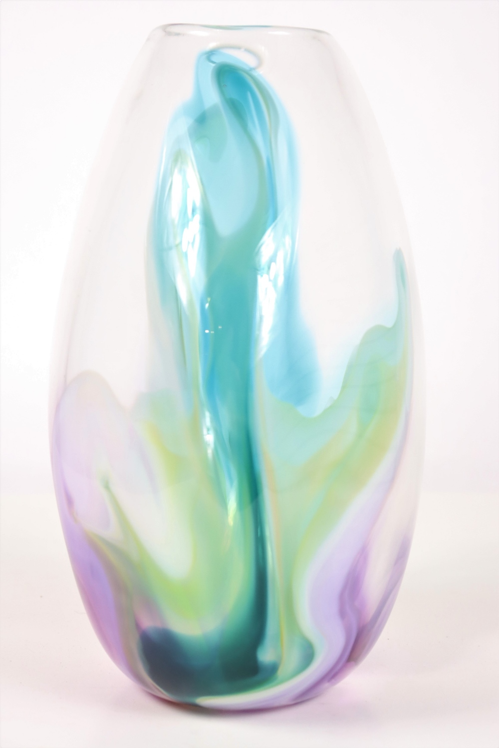 Signed Art Glass Vase - Image 6 of 11