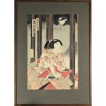 Toyohara Kunichika (1835-1900) Japanese, Print