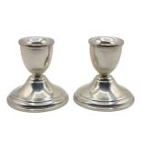 (2) Weighted Sterling Silver Candlesticks