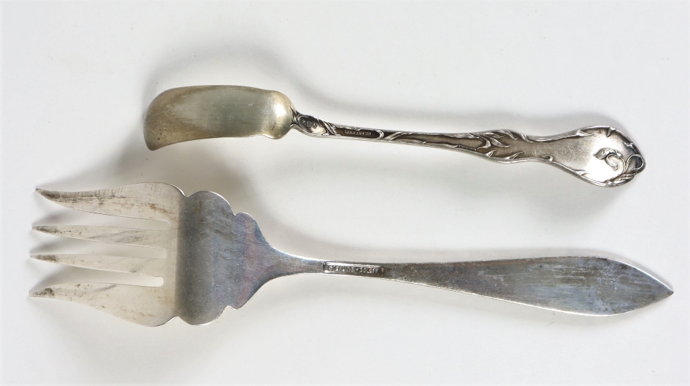 (2) Pcs. of Sterling Silver Service, 2.7 OZT. - Image 5 of 9