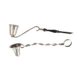 (2) Sterling Candle Snuffs, .87 OZT.