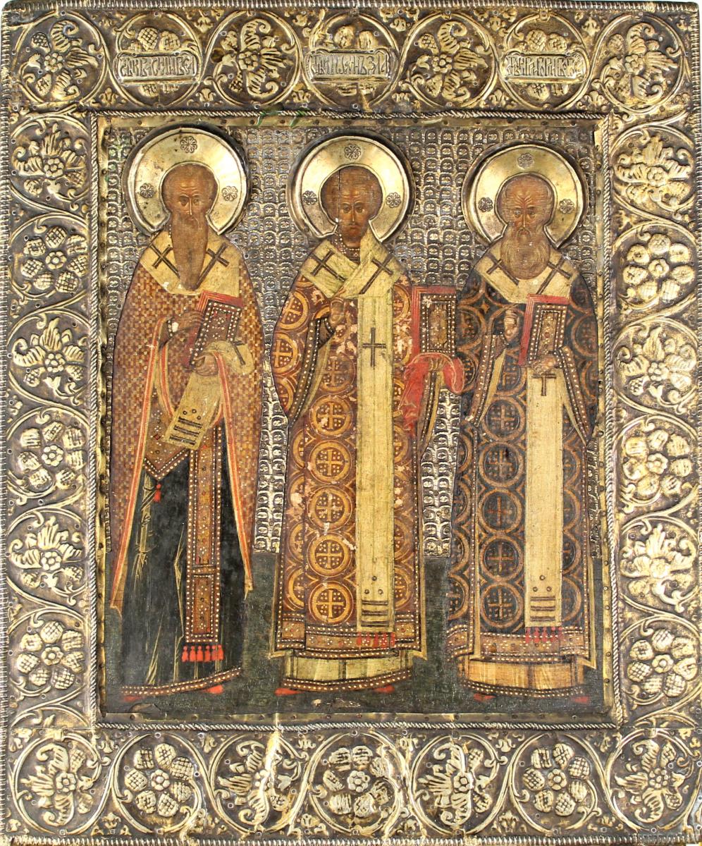 Impressive19th C. Russian Icon, Moscow Tradition