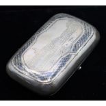 Russian Pre-Revolution Nielo Silver Box "84"