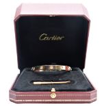 Cartier "Love" Bracelet w/ Diamonds, Size 17, 18K