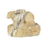 Stone Sculpture of Rabbit