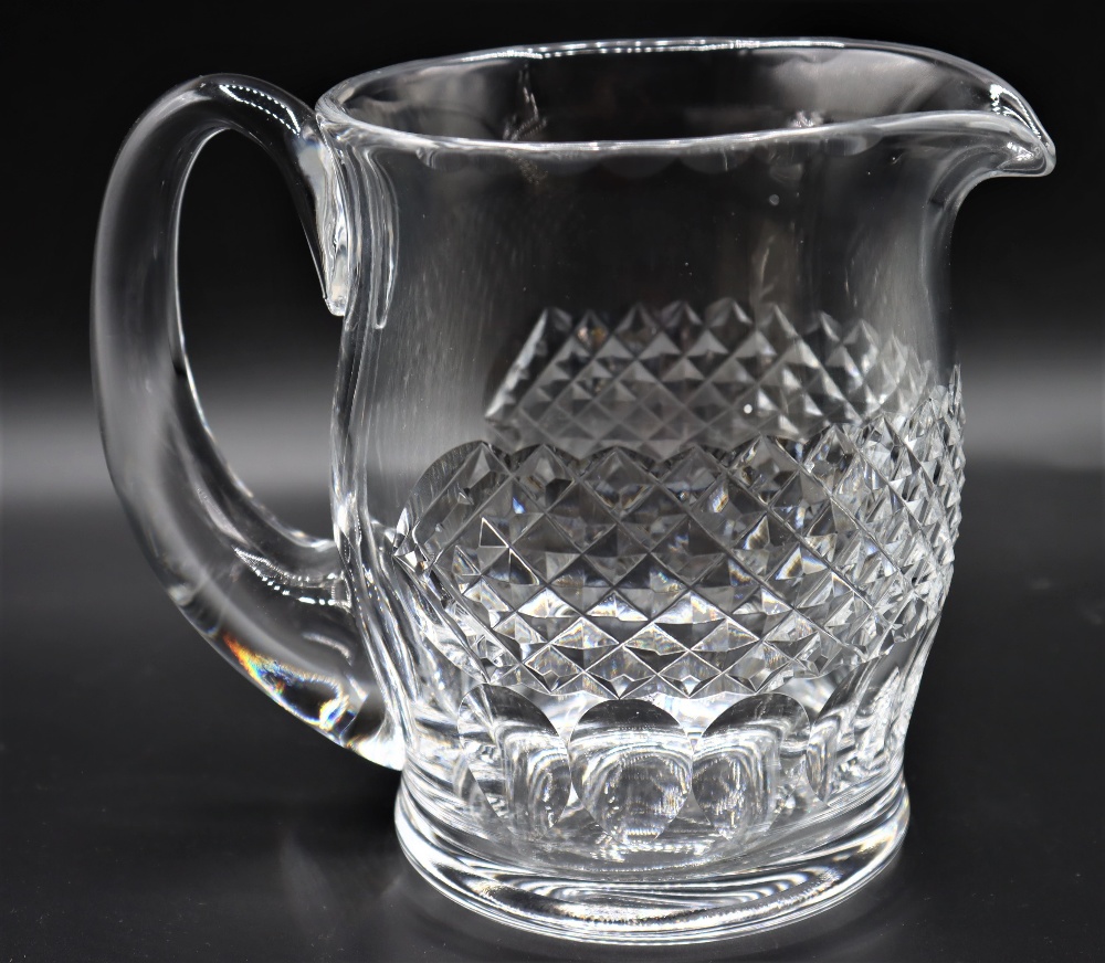 Crystal Diamond Cut Pitcher - Image 4 of 8