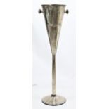 Art Deco Silver Plated Champagne Bucket & Stand