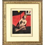 Vintage Pinup Nude Signed Nini