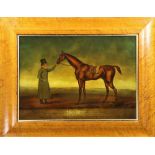 English Equestrian Hand Colored Print