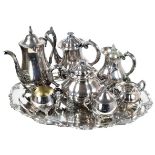 Denmark Silver Plated Tea Set Collection