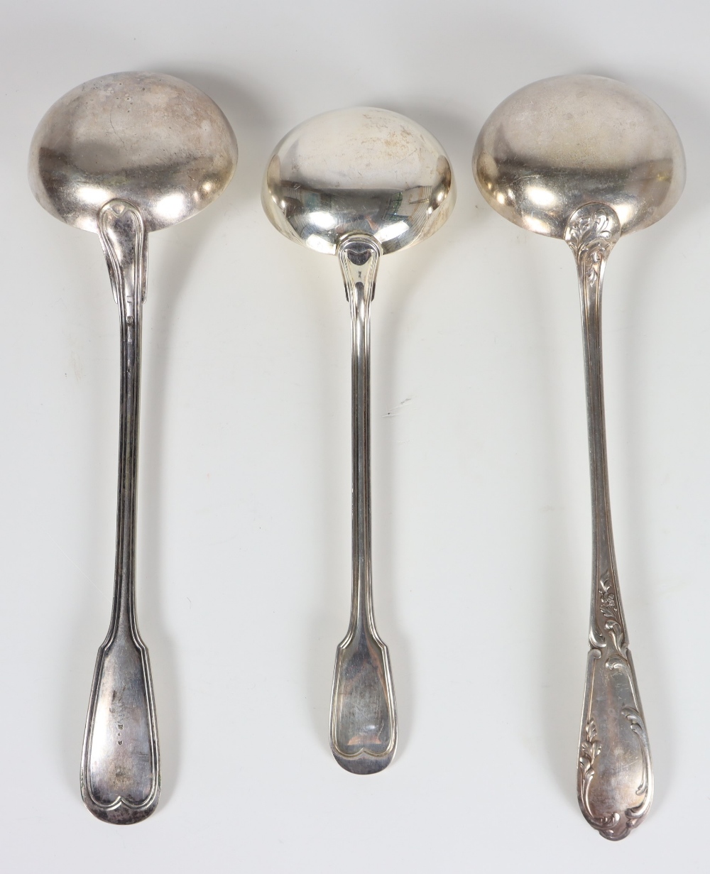 (3) French Christofle Silver Ladles - Image 4 of 10