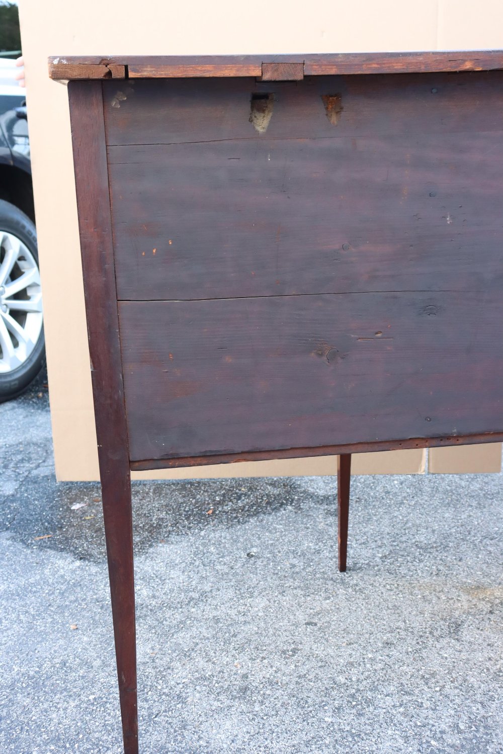 18th C New York State Serpentine-Front Sideboard - Image 16 of 20