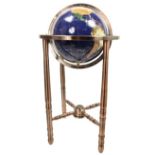 Blue Lapis Lazuli Gemstone Globe