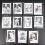 (11) Negro League Baseball Cards, Signed 1996