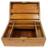 Wooden Tool box with metal Finishing