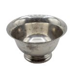 Sterling Footed Bowl