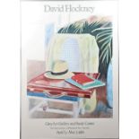 David Hockney Grey Art Gallery Poster 1980