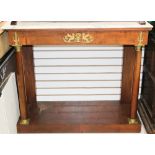 20th C. French Empire Console Table