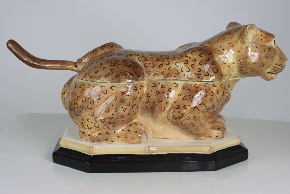 Raymond Waites Cheetah Punch Bowl - Image 5 of 13