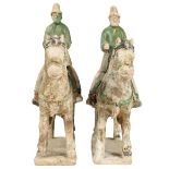 (2) Chinese Early Ming Dynasty Tomb Figures