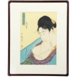 After Kitagawa Utamaro, Japanese Woodcut Print