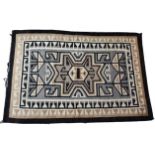 Geometric Woven Navajo ? Wool Rug