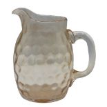 Hand-Blown Glass Pitcher