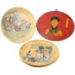 Set of 5 Chinese Paintings