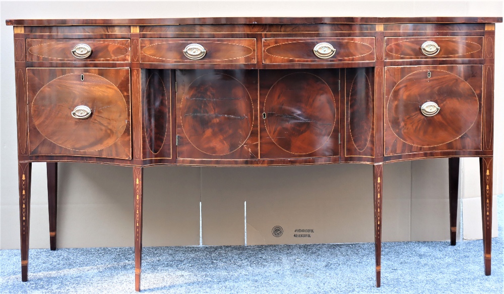 18th C New York State Serpentine-Front Sideboard - Image 20 of 20