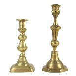 (2) Brass Candlesticks