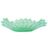 Beautifully Colored Glass Candy Dish