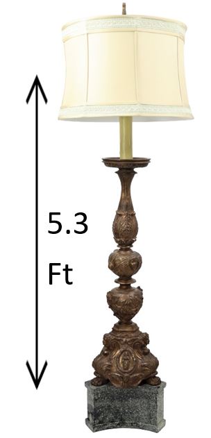 Revival Style Continental Floor Lamp