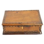 Antique Inlaid Wooden Box