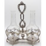 Glass Decanter Service Rack