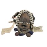 African Dan Mask, Late 20th C Carved Wood