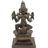 Bronze East Indian Seated Figure