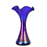 Loetz Flared Rim Glass Vase