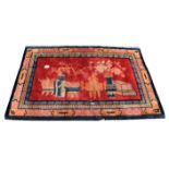 Red Chinese Rug